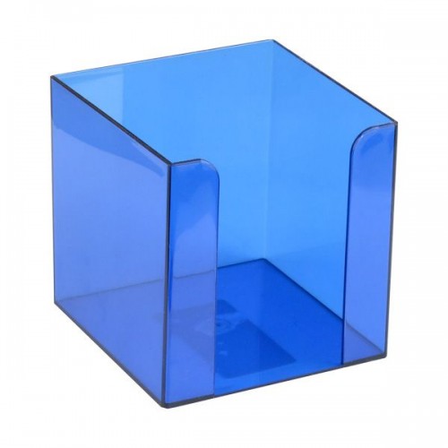 Куб для бумаг 90x90x90 мм, синий (Axent)