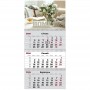 Календарь настенный квартальный 2026г, 3 пр., Hygge 1 (Axent)