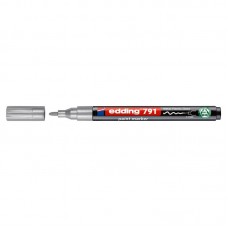 Маркер Paint e-791 1-2 мм круглий срібний