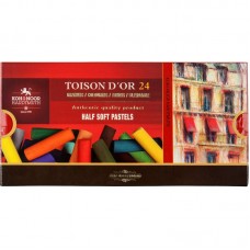 Крейда-пастель TOISON D'OR, 1/2, 24 кол.