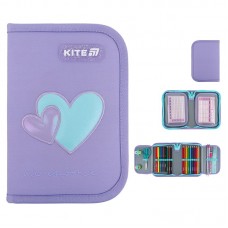 Пенал Kite 1 від., 2 відв., з наповненням 622H Awesome