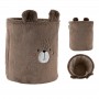 Корзина для хранения 3100 Sweet Bear 30х35 см, плюшевая (Kite)