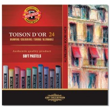 Крейда-пастель TOISON D'OR, 24 кол.