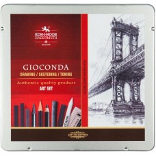 Набір художній Gioconda 8898, 23 предмети, мет.уп.