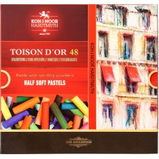 Крейда-пастель TOISON D'OR, 1/2, 48 кол.