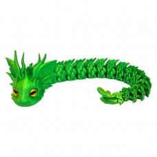 Игрушка подвижная 3D Королевский Дракон 32см (ЗЕЛЕНЫЙ)