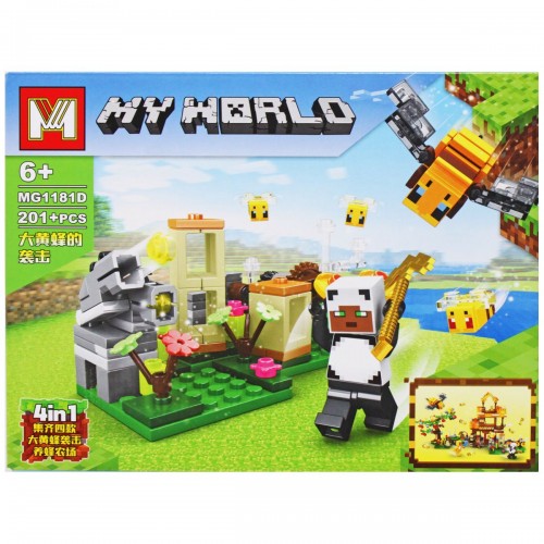 Конструктор по мотивам "Minecraft" (вид D) (MiC)