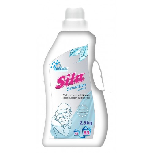 Sila Sensitive кондиционер-ополаскиватель д/тканей 2,5л бут (SILA)
