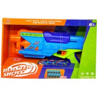 Бластер на поролоновых патронах с присосками