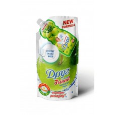 Друг засіб д/миття посуду дой-пак 460мл яблуко