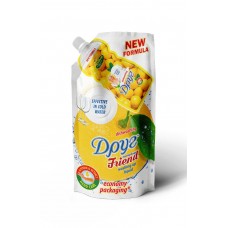 Друг засіб д/миття посуду дой-пак 460мл лимон