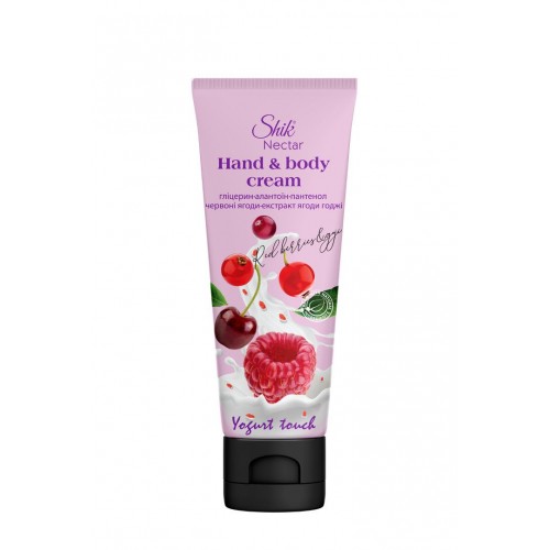 Shik Nectar YOGURT TOUCH Крем д/рук и тела 75мл Красные ягоды и экстракт годжи (Shik)