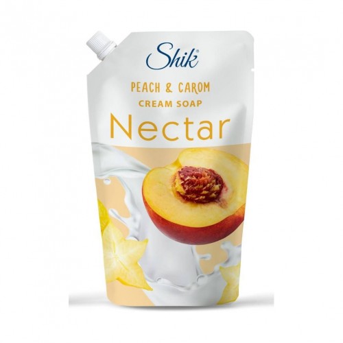 Shik Nectar р/крем-мыло дой-пак 460мл персик и карамболь (Shik)