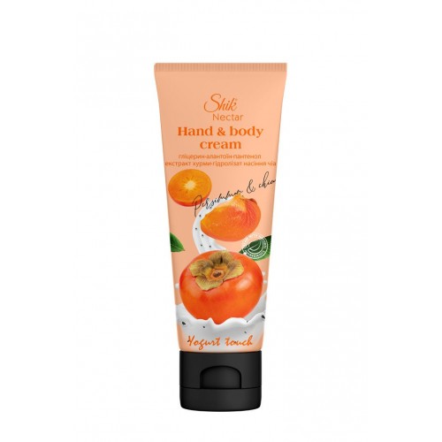 Shik Nectar YOGURT TOUCH Крем д/рук и тела 75мл Экстракт хурмы и гидролизат семян чиа (Shik)