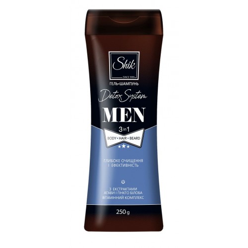 Shik Гель-шампунь 250г Men Detox System (Shik)