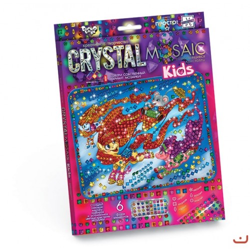 Набор для креативного творчества "CRYSTAL MOSAIC KIDS", "Пони" (MiC)