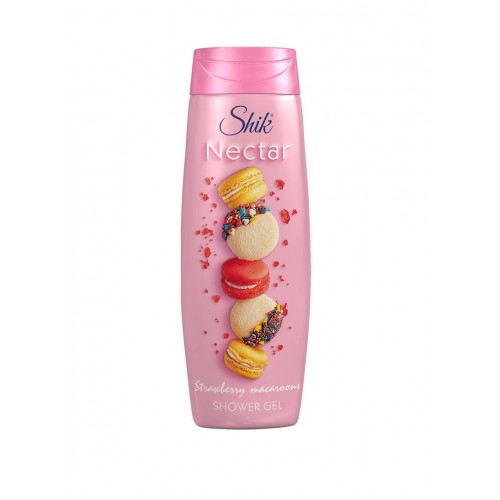 Shik Nectar гель д/душа 400г Strawberry macaroons (Shik)