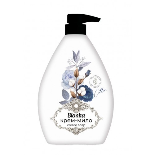 Bianca крем-мыло жидкое Cotton 900мл в полимерной бутылке (Bianca)