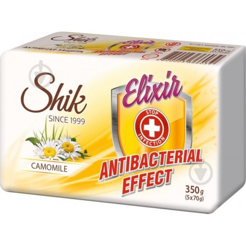 Мыло антибактериальное "ELIXIR" 5*70г Ромашка (Shik)