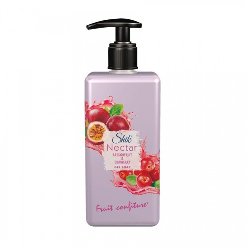 Мыло жидкое "Shik Nectar" 450мл, маракуйя и журавлина (Shik)