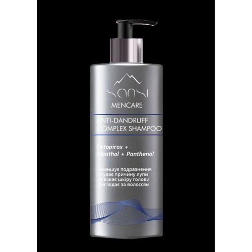 Мужской шампунь против перхоти "Sansi MenCar" 400 мл (Sansi)