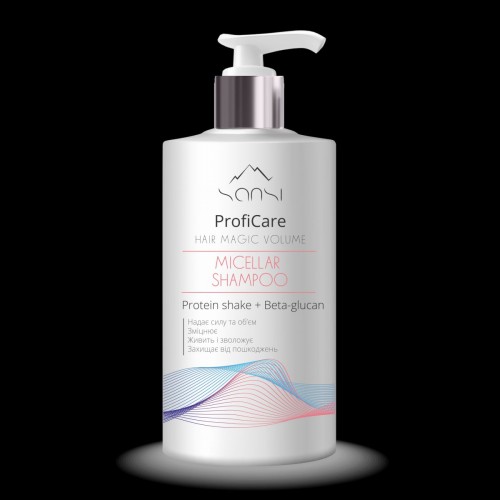 Sansi ProfiCare Hair мицеллярный шампунь 900мл magic volume (Sansi)