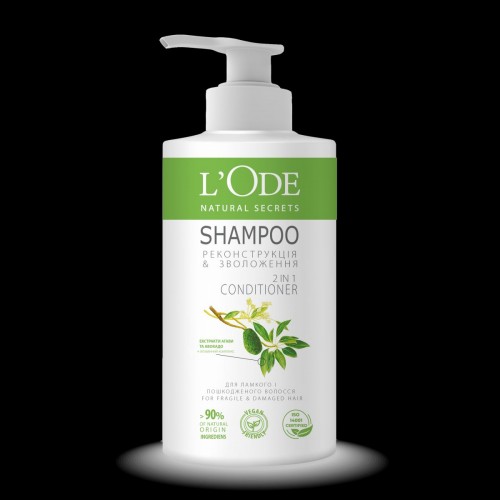L'Ode Natural Secrets шампунь 900гд/ломких и поврежденных волос (L'Ode)