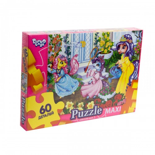 Пазлы Maxi "Пони", 60 элементов (Dankotoys)