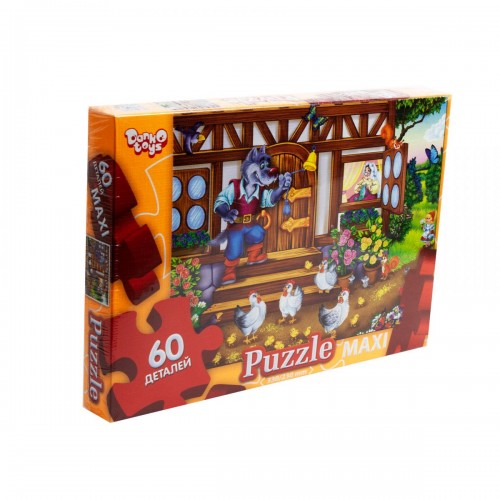 Пазлы Maxi "Красная шапочка", 60 элементов (Dankotoys)