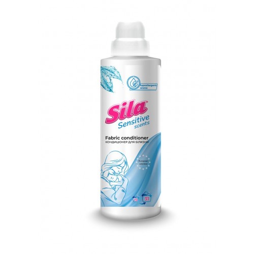 Кондиционер-ополаскиватель для тканей "Sila Sensitive" 925 мл (SILA)