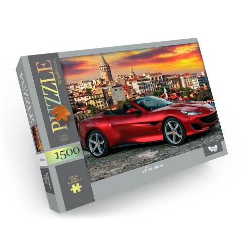 Пазлы "Красное авто", 1500 эл (Dankotoys)