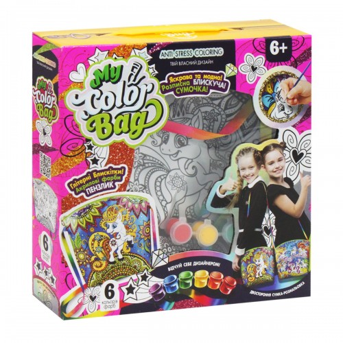 Набор для креативного творчества "My Color Bag", укр (Dankotoys)