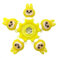 Спинер резиновый ЛАБУБУ (ЖЕЛТЫЙ)