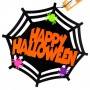 Декор з фетру "Павутина Happy Helloween" ХН-111 (Аплі Краплі)
