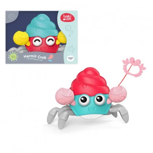 Каталка заводная "Hermit Crab" с поводком (MiC)