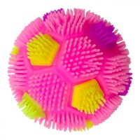 Светящийся ежик Футбол 6 см (Розовый)