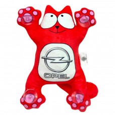 Котик Саймон на присосках 24 см OPEL (ЧЕРВОНИЙ)