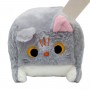 Мягкая игрушка Кот-подушка 15 см (СЕРЫЙ) (MiC)