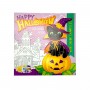 Раскраска, 200х200 мм, (HALLOWEEN) (Art studio of Happiness)
