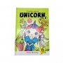 Раскраска,210х297 мм (UNICORN 2) (Art studio of Happiness)