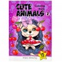 Розфарбовка,210х297 мм (CUTE ANIMALS 2) (Art studio of Happiness)