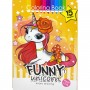 Розфарбовка,210х297 мм, (FUNNY UNICORN 1) (Art studio of Happiness)