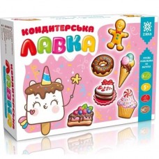 Кондитерська лавка. Гіпсова розмальовка на магнітах