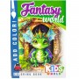 Розфарбовка,210х297 мм (FANTASY WORLD) (Art studio of Happiness)