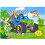 Розфарбовка,210х297 мм, (JURASSIC CARS) (Art studio of Happiness)