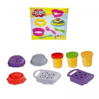 Тесто для лепки, формы для лепки, пластилин, в коробке.