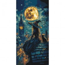 Картина за номерами з фарбами металік 