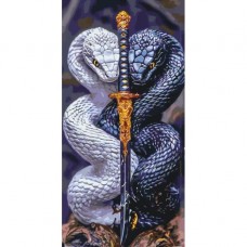 Картина за номерами з фарбами металік 