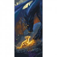 Картина по номерам с красками металлик 