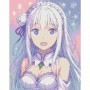 Алмазна мозаїка "Емілія. re-zero" 40х50 см (Origami)